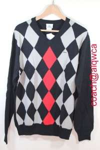 New Lacoste mens Pima sweater Sz 4 5 8 S M XL NWT black  