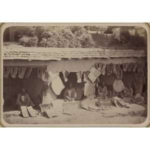 Central Asia,commerce,saddle cloth,bazaar,c1865