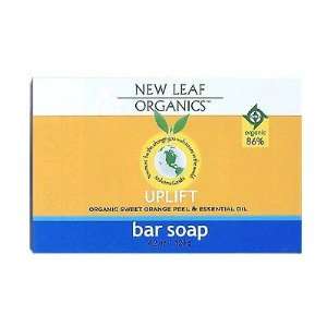  NEW LEAF ORGANICS Bar Soap, Uplift, 4.2 oz: Beauty