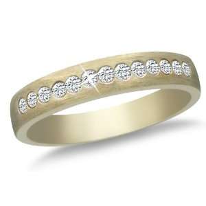   Yellow Gold Diamond Ring (1/5 cttw, I J Color, I2 I3 Clarity), Size 6