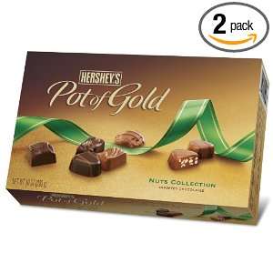 Hersheys Pot of Gold Assorted Chocolate Nuts Collection, 8.7 Ounce 