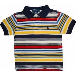  Ralph Lauren Infant Boys Polo Shirt Multi colored Striped 