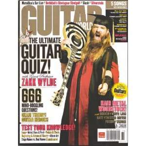  Guitar World, November 2007 Issue Editors of GUITAR WORLD 