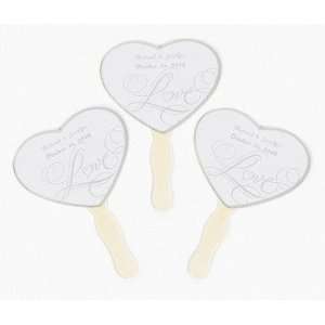  Personalized Love Wedding Fans   Party Themes & Events & Party 