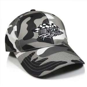  NASCAR Racing Camouflage Baseball Hat, Official Licensed 