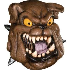  Adult Bulldog Latex Costume Mask 