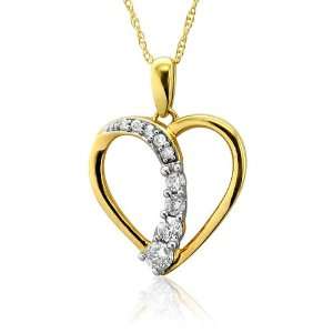   Diamond Pendant Necklace (GH, I1 I2, 0.20 carat): Diamond Delight
