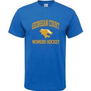   Lions Royal Blue Youth Womens Hockey Arch T Shirt: Sports & Outdoors