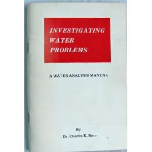  Investigating water Problems a Water Analysis Manual Dr 