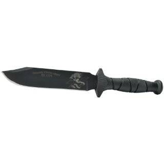  U.S. Army ARMY10 Fixed Blade Knife with Black Coated High 