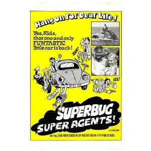  Superbug Super Agents Original Movie Poster, 25 x 38 