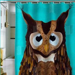    Shower Curtain Owl Love You (by DENY Designs)