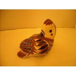  Set of 2 Mexican Birds Pottery Statue New 