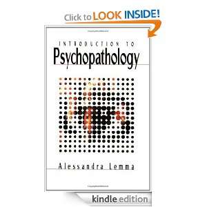 Introduction to Psychopathology Alessandra Lemma  Kindle 