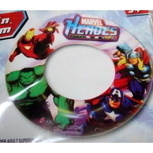  Marvel Heroes Inflatable Swim Ring: Toys & Games