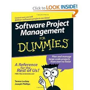  Software Project Management For Dummies [Paperback 
