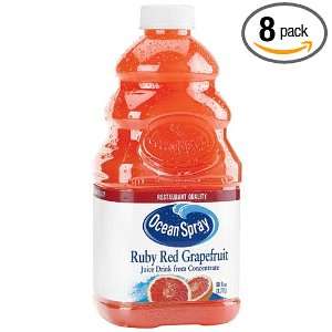 Ocean Spray Grapefruit Juice, 60 Ounce Cans (Pack of 8)  