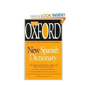 The Oxford Spanish Dictionary (9780780794542): Oxford University Press 