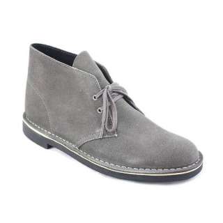 Clarks Bushacre 2 Grey Suede Ankle Boots for Men  