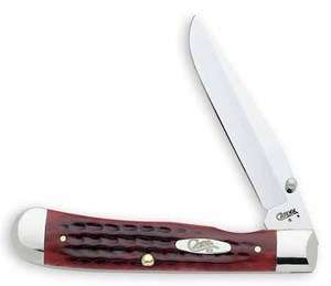 CASE XX KNIVES OLD RED BONE TRAPPERLOCK KNIFE 2743 MINT  