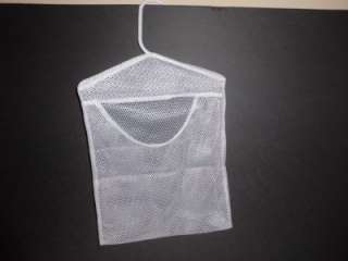 LARGE CAPACITY MESH CLOTHES PIN BAG HOLDS OVER 200 PINS  