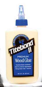 Titebond II PREMIUM WEATHERPROOF WOOD GLUE 8 oz 037083050035  