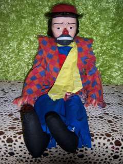 Emmet Kelly Jr. Puppet 30 Tall, Ventriloquist Dummy Beautiful 