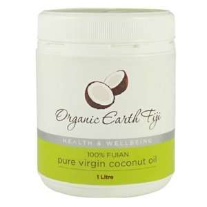  Organic Earth Fiji 100% Fijian Pure Virgin Coconut Oil 