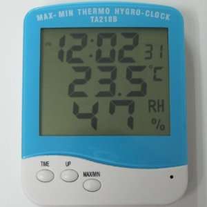 in 1 LCD Display Digital Thermometer Hygrometer and Clock:  