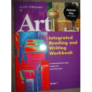  Art Integrated Reading and Writing Workbook, Grade 1 