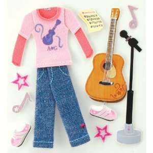  American Girl Crafts Music Style Stickers Toys & Games