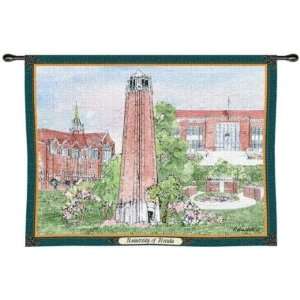  University of Florida Campus Scene Tapestry Wall Hanging 