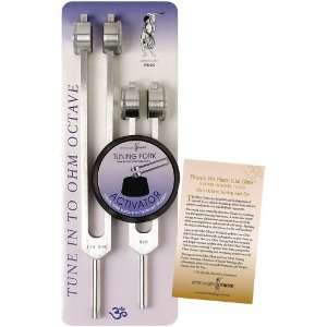 Sound Universe   Tuning Fork Ohm Octave With Activator Set