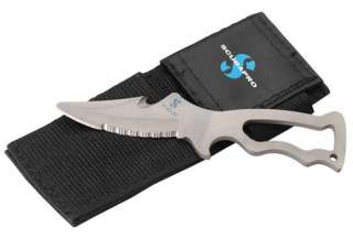 SCUBAPRO X CUT Tech Dive Knife, titanium, with sheath, for scuba 