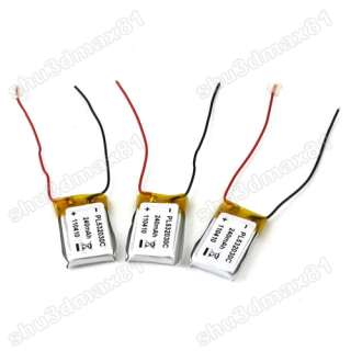 3x 3.7v LiPo Battery 240mAh 6020 3Ch RC Helicopter S580 Features