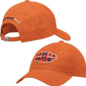  Reebok Super Bowl Xliv Womens Orange Adjustable Slouch Hat 