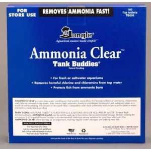 Ammonia Clear Tank Buddy Tablets 100 Tab 