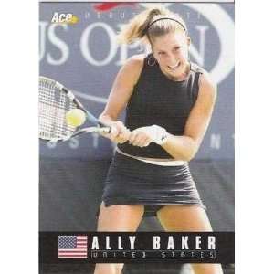  Ally Baker Tennis Card