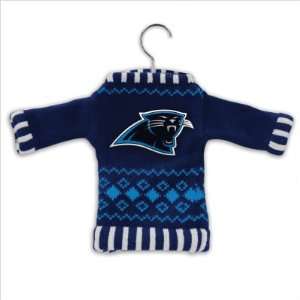  Carolina Panthers Knit Sweater Ornament