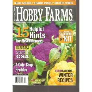  Hobby Farms Magazine (January/February 2012): Various 