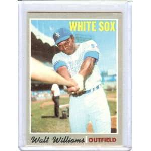  WALT WILLIAMS 1970 TOPPS, #395, CHICAGO WHITE SOX 