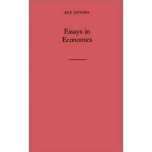  Essays in Economics (9780313212963) Ely Devons Books
