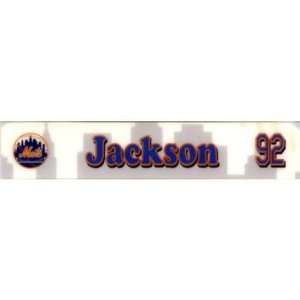  Jackson #92 Mets Spring Training Game Used Locker Room 