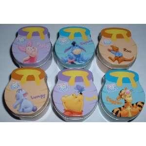  Disney Winnie the Pooh Lucky Charms in Tins Set 