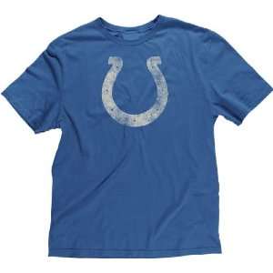   Colts Retro Logo Slimmer Fit Horseshoe T Shirt: Sports & Outdoors
