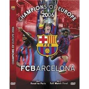  Barcelona Champions of Europe 2006 Soccer DVD