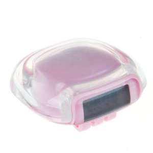  Pocket LCD Pedometer Step Calorie Distance Counter Pink 