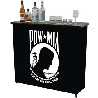 POW * MIA Milatary Portable Bar With Carrying Case   New   Beer 