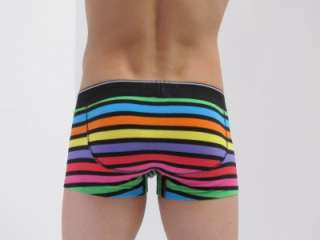   Underwear UMBX Divine Boxers Shorts Rainbow Black Men New  