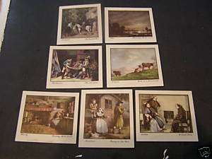 VINTAGE GODFREY PHILLIPS OLD MASTERS M36 TRADING CARDS  
